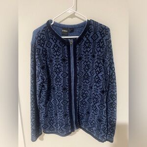 Vintage Soft Zip Sweater 
Brand: Erika
Size: XL (fits like large)